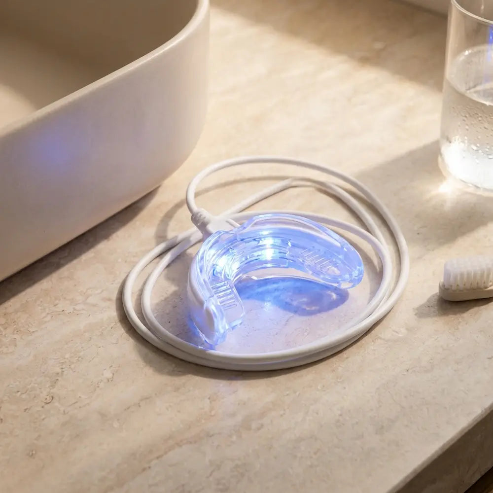GlowDent – Dispozitiv LED pentru Albirea Dinților