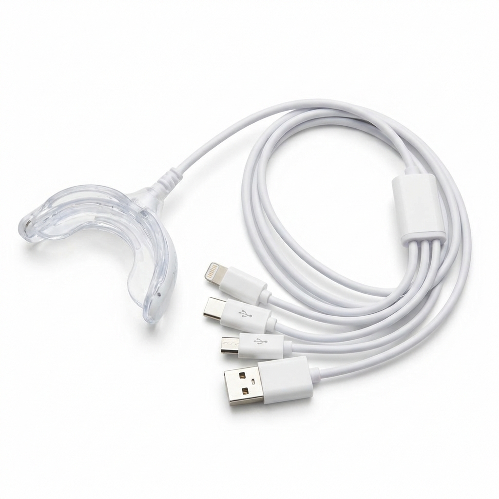 GlowDent – Dispozitiv LED pentru Albirea Dinților