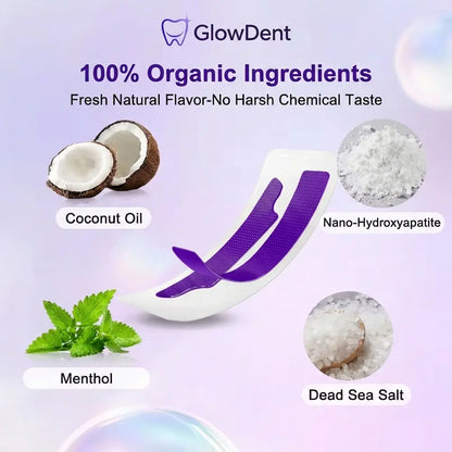 GlowDent – Benzi Mov de Albire a Dinților (Set 7 Benzi)